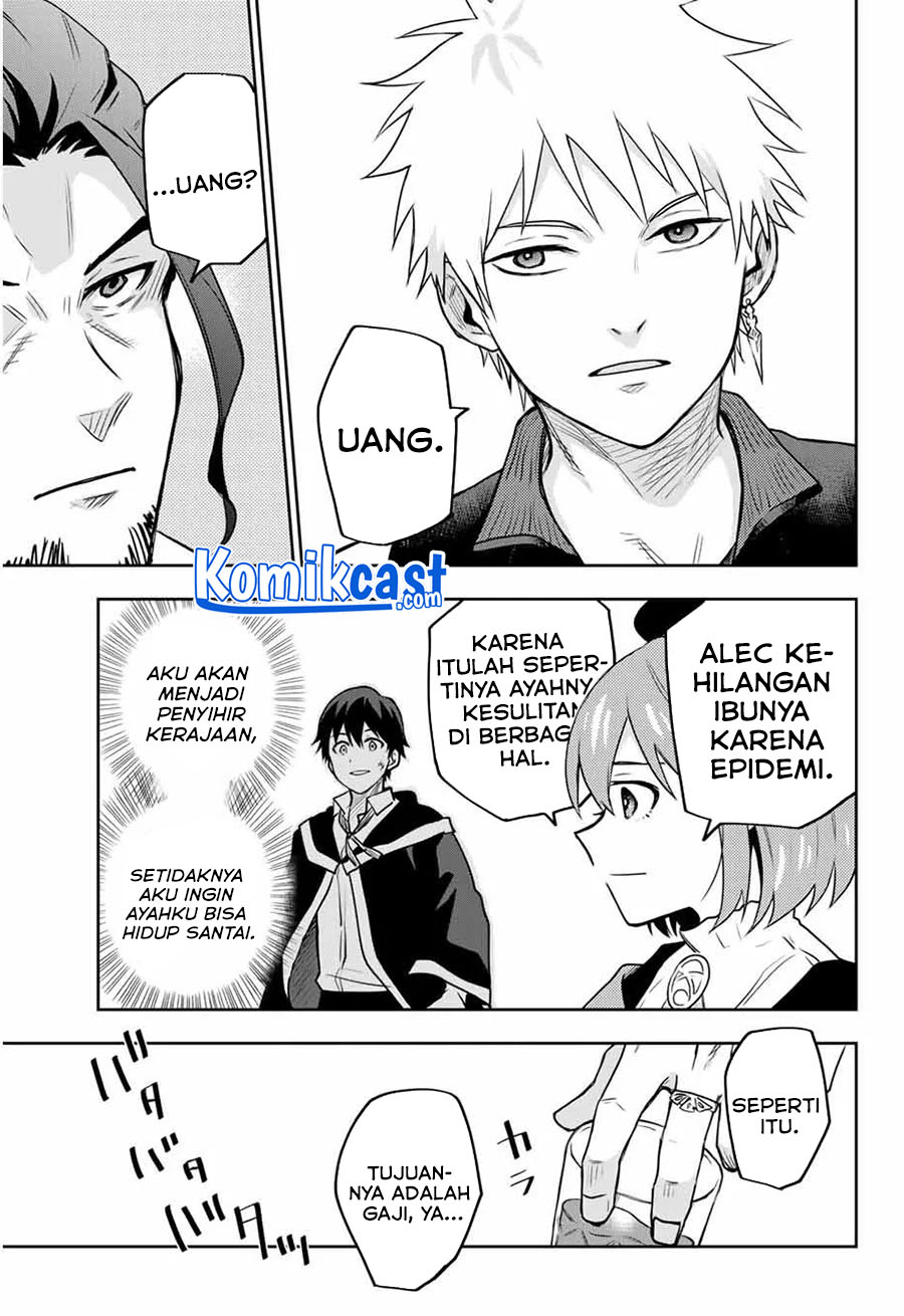 A Court Magician, Who Was Focused On Supportive Magic Because His Allies Were Too Weak, Aims To Become The Strongest After Being Banished Chapter 05 Bahasa Indonesia