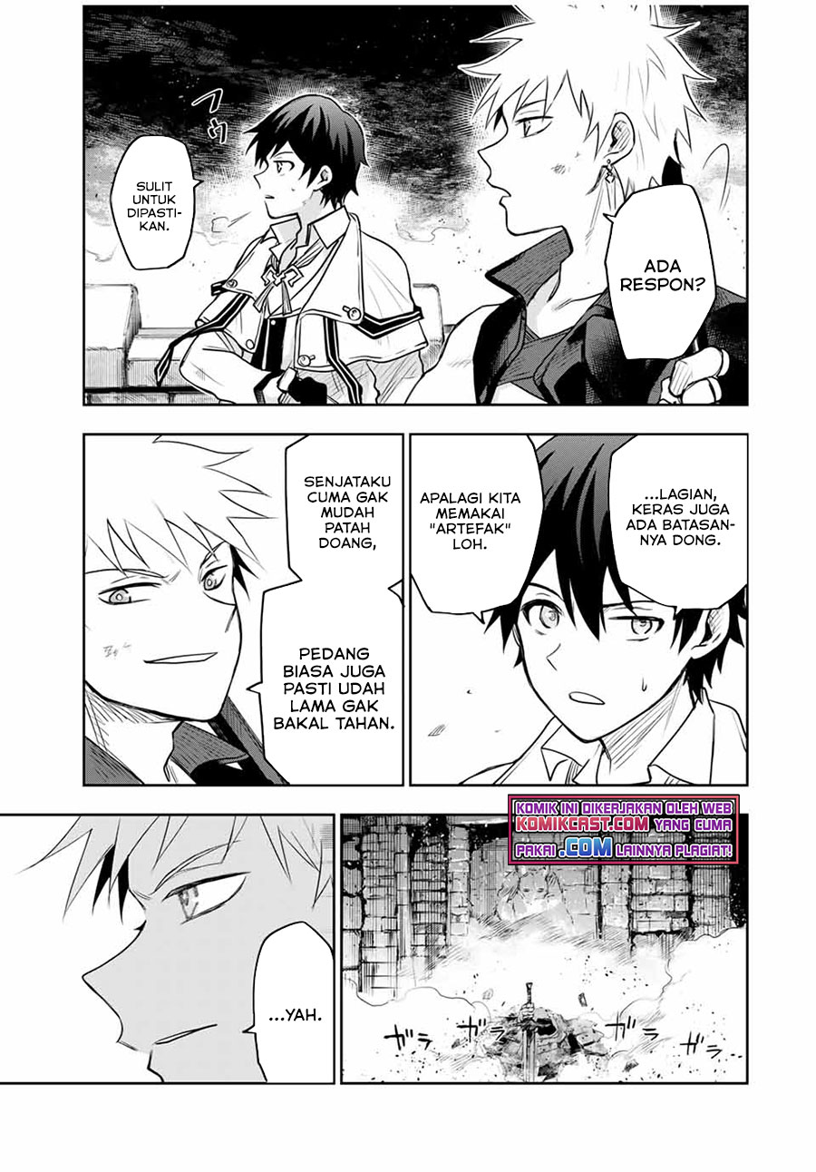 A Court Magician, Who Was Focused On Supportive Magic Because His Allies Were Too Weak, Aims To Become The Strongest After Being Banished Chapter 15 Bahasa Indonesia