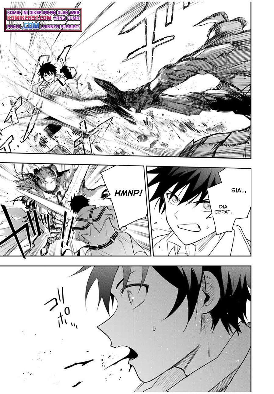 A Court Magician, Who Was Focused On Supportive Magic Because His Allies Were Too Weak, Aims To Become The Strongest After Being Banished Chapter 15 Bahasa Indonesia