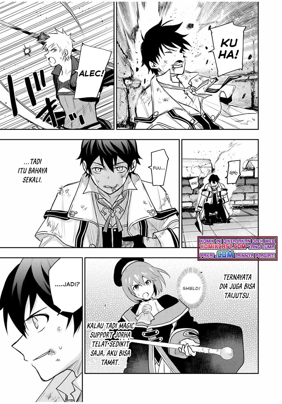 A Court Magician, Who Was Focused On Supportive Magic Because His Allies Were Too Weak, Aims To Become The Strongest After Being Banished Chapter 15 Bahasa Indonesia