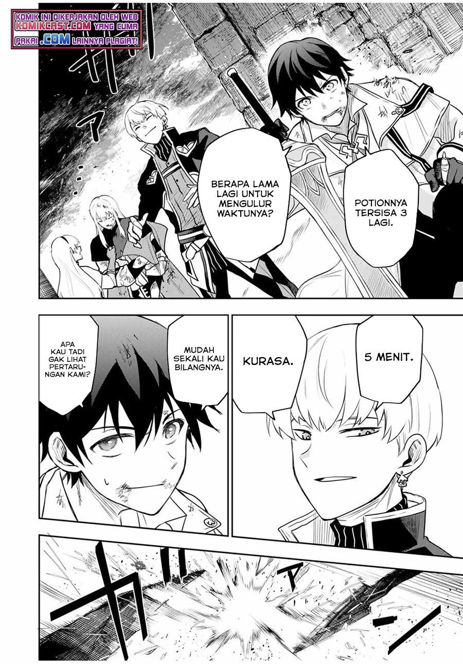 A Court Magician, Who Was Focused On Supportive Magic Because His Allies Were Too Weak, Aims To Become The Strongest After Being Banished Chapter 15 Bahasa Indonesia