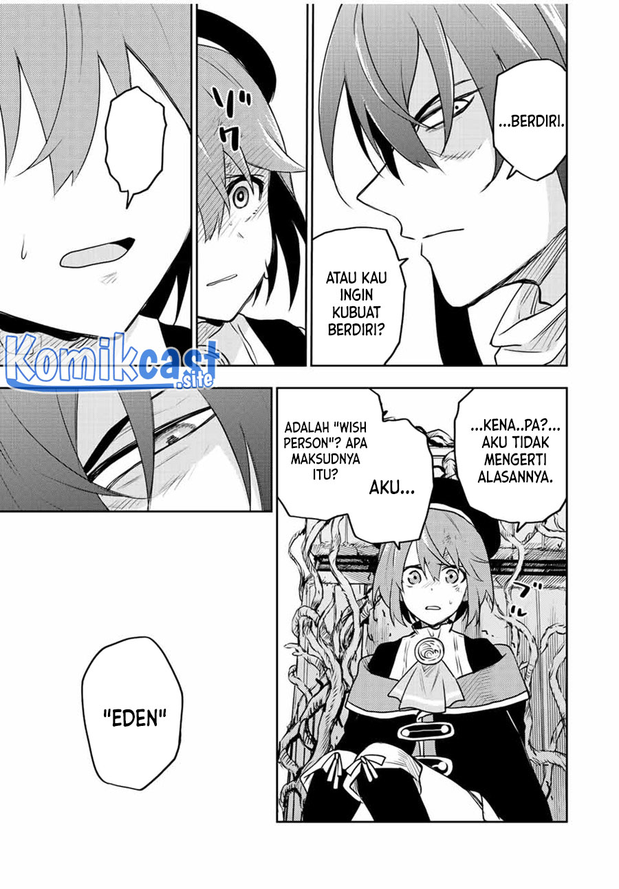 A Court Magician, Who Was Focused On Supportive Magic Because His Allies Were Too Weak, Aims To Become The Strongest After Being Banished Chapter 41 Bahasa Indonesia