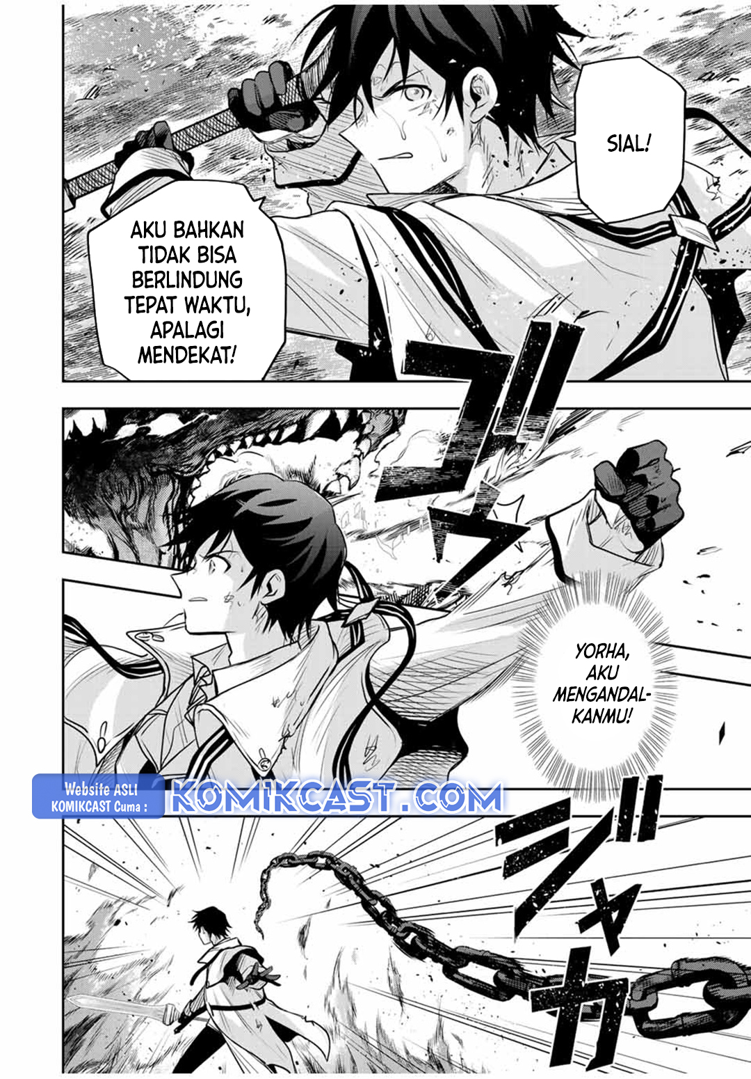 A Court Magician, Who Was Focused On Supportive Magic Because His Allies Were Too Weak, Aims To Become The Strongest After Being Banished Chapter 138 Bahasa Indonesia