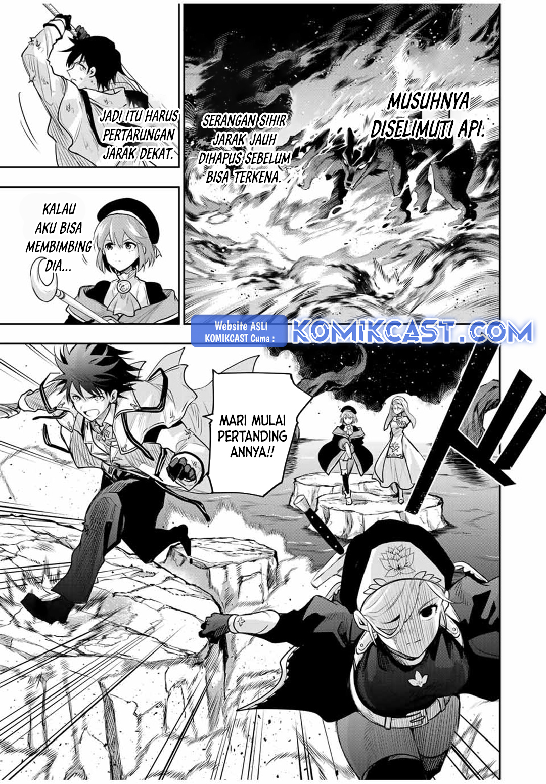 A Court Magician, Who Was Focused On Supportive Magic Because His Allies Were Too Weak, Aims To Become The Strongest After Being Banished Chapter 138 Bahasa Indonesia
