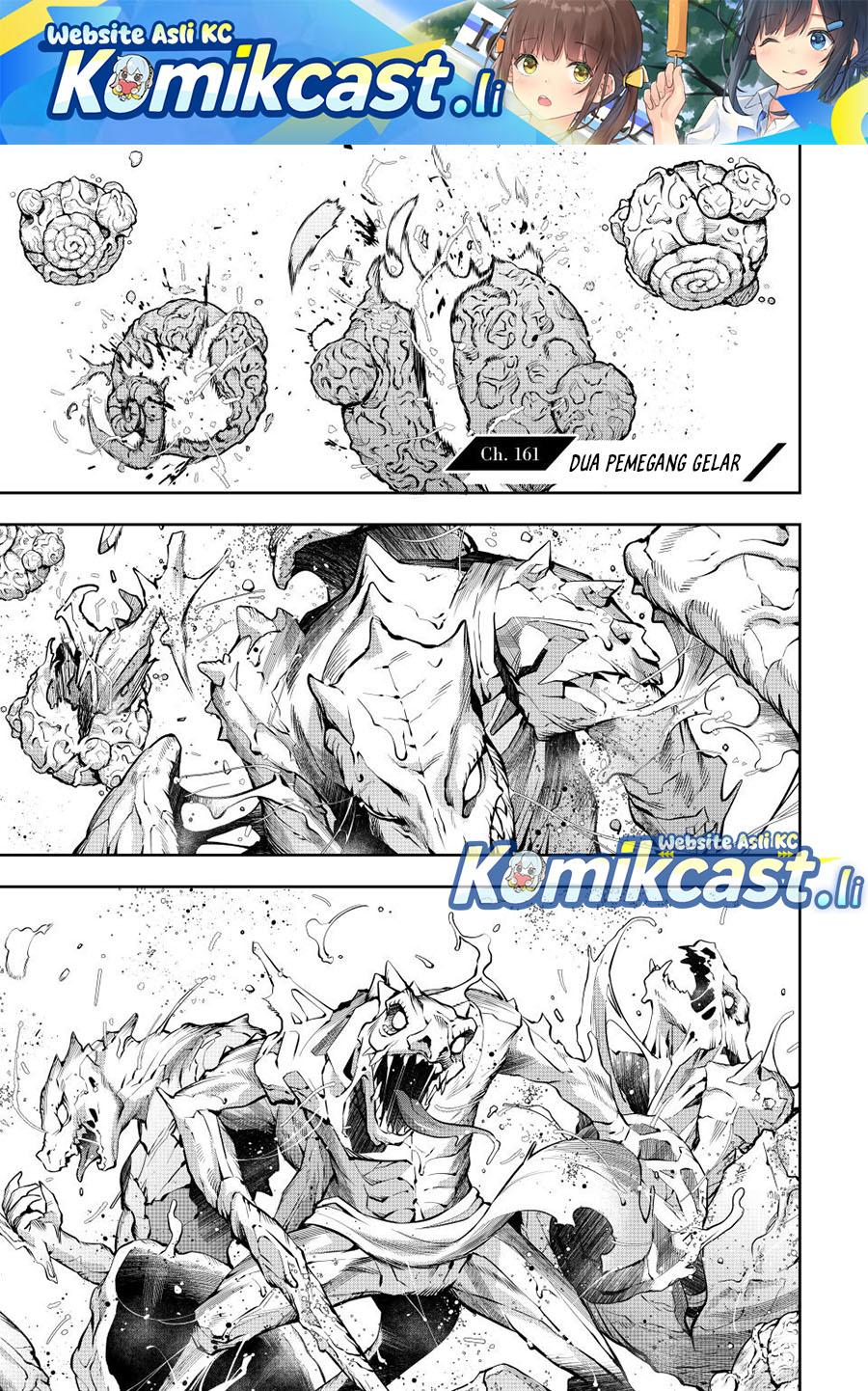 A Court Magician, Who Was Focused On Supportive Magic Because His Allies Were Too Weak, Aims To Become The Strongest After Being Banished (Mikata ga Yowasugite Hojo Mahou ni Tesshiteita Kyuutei Mahoushi, Tsuihou Sarete Saikyou wo Mezashimasu) chapter 161