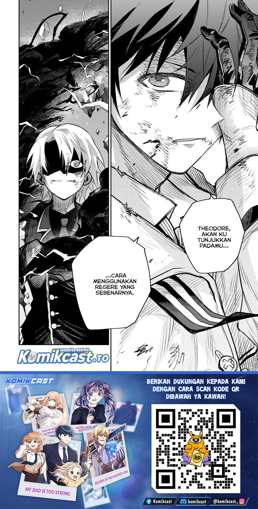 A Court Magician, Who Was Focused On Supportive Magic Because His Allies Were Too Weak, Aims To Become The Strongest After Being Banished Chapter 177 Bahasa Indonesia