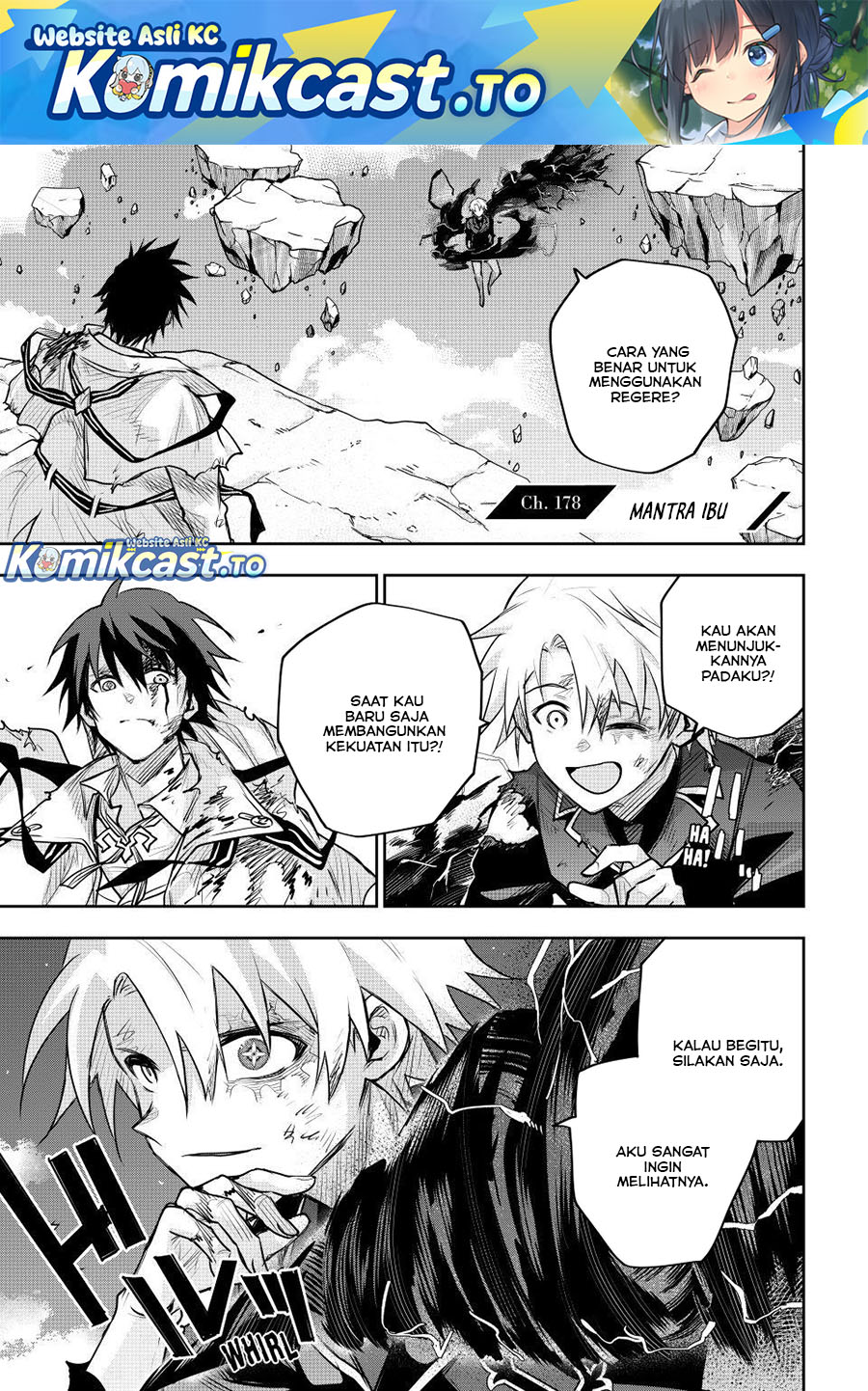 A Court Magician, Who Was Focused On Supportive Magic Because His Allies Were Too Weak, Aims To Become The Strongest After Being Banished Chapter 178 Bahasa Indonesia