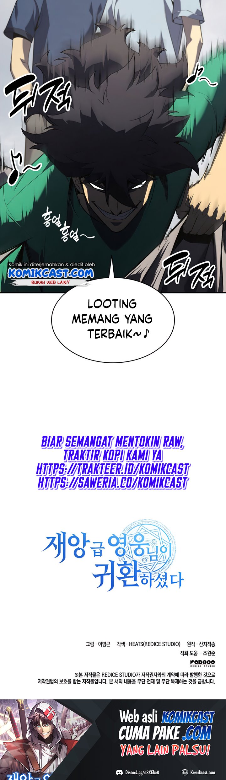 A Disaster-Class Hero Has Returned Chapter 04 Bahasa Indonesia