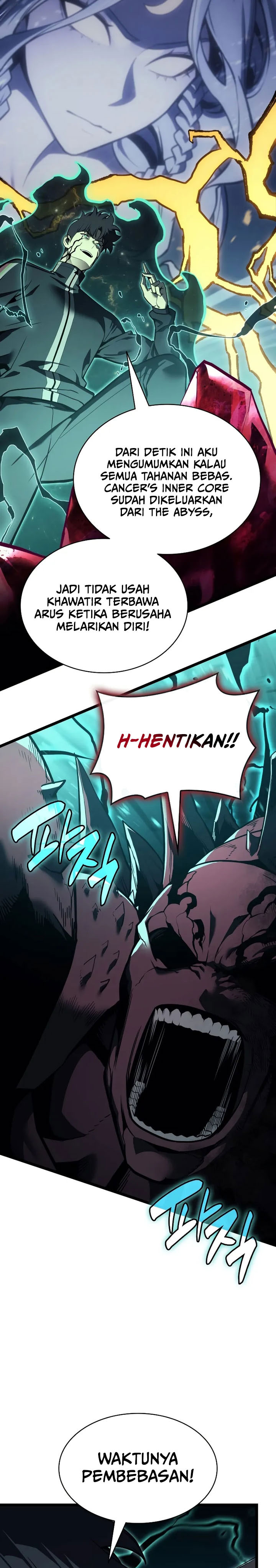 A Disaster-Class Hero Has Returned Chapter 115 Bahasa Indonesia