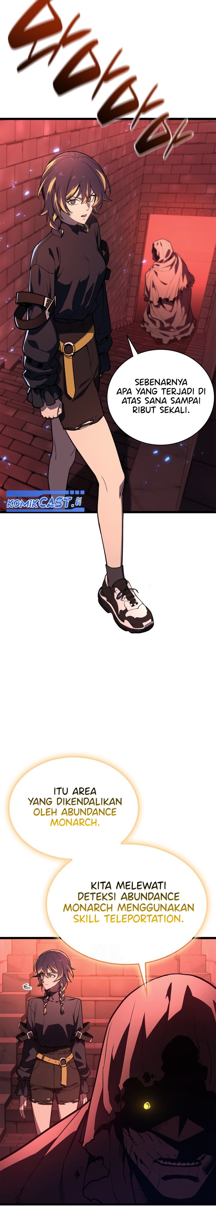 A Disaster-Class Hero Has Returned Chapter 135 Bahasa Indonesia