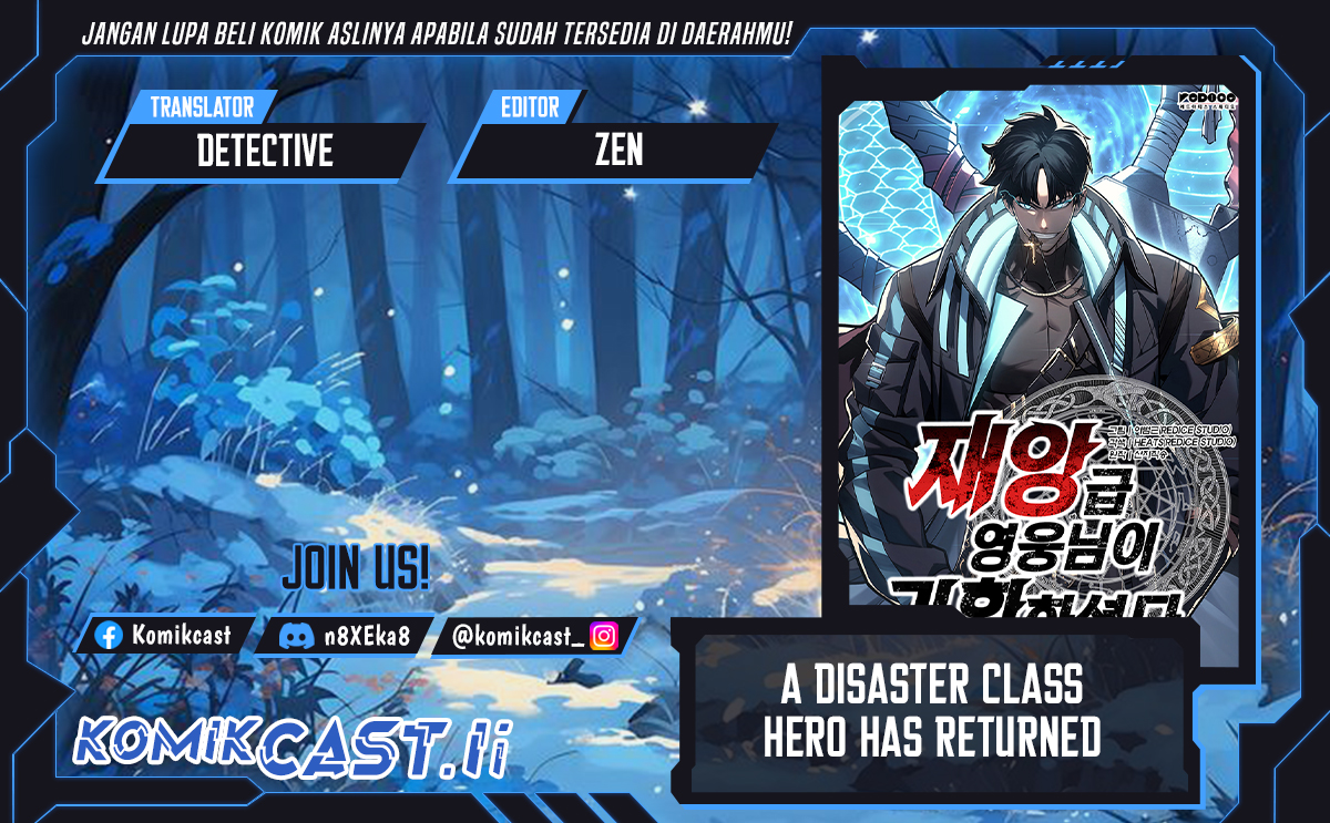 A Disaster-Class Hero Has Returned Chapter 139 Bahasa Indonesia