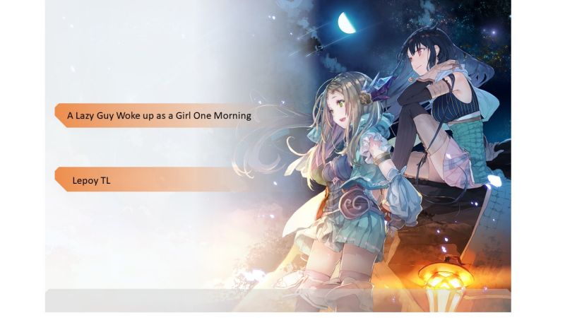A Lazy Guy Woke Up As A Girl One Morning chapter 4