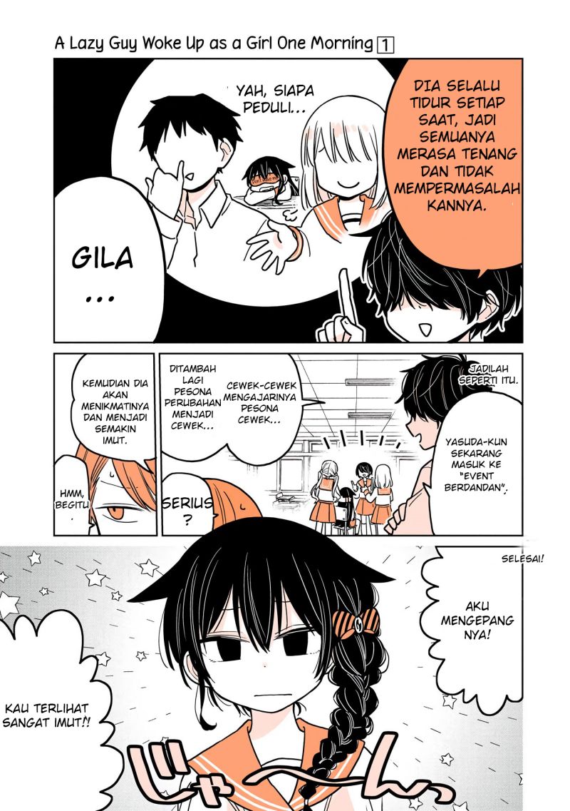 A Lazy Guy Woke Up As A Girl One Morning chapter 4