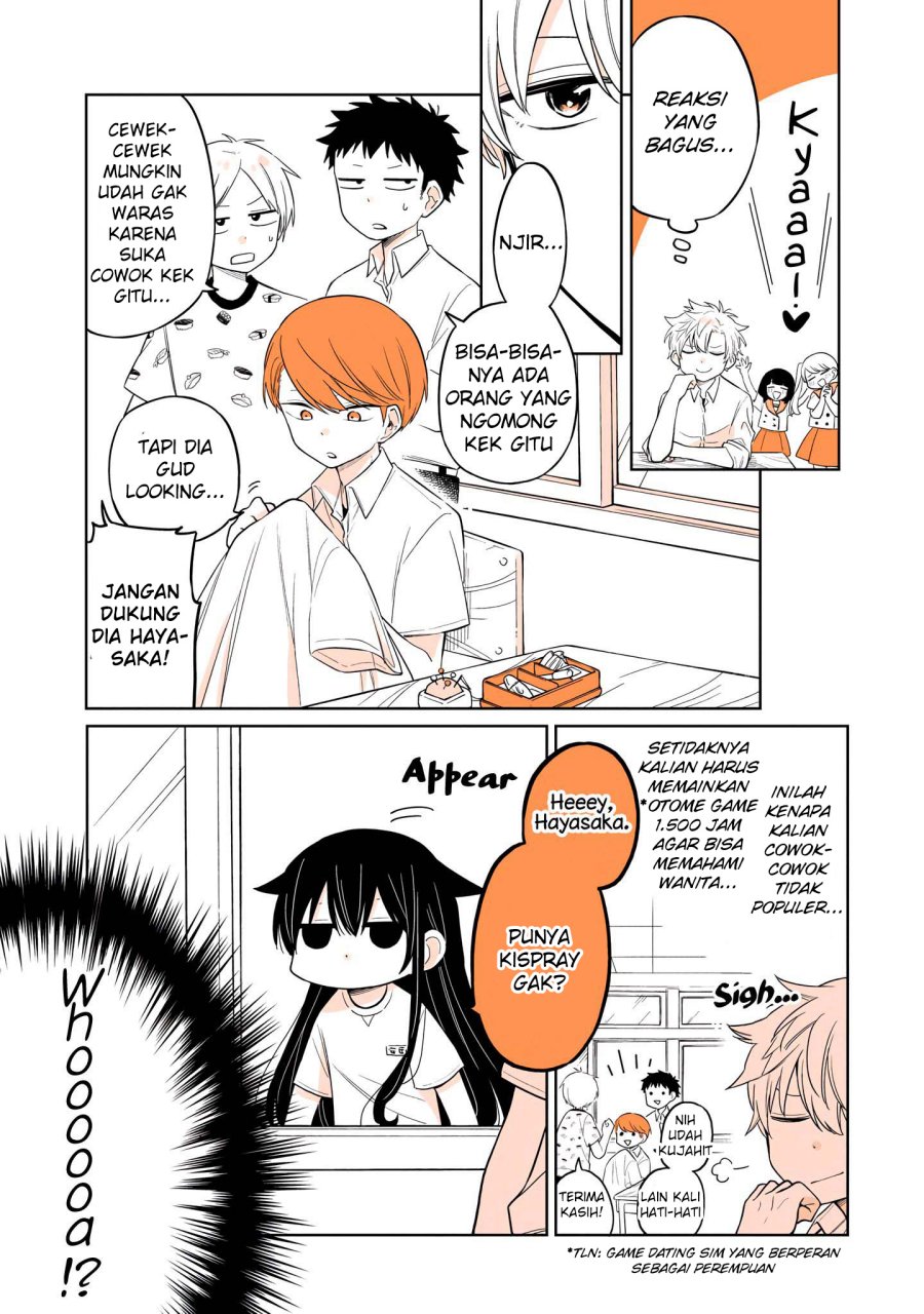 A Lazy Guy Woke Up as a Girl One Morning Chapter 13 Bahasa Indonesia