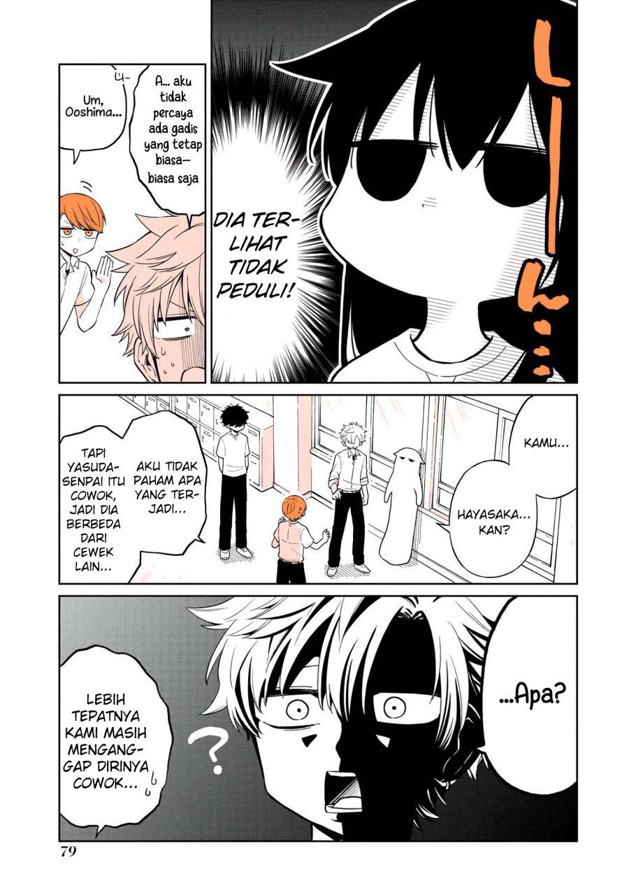 A Lazy Guy Woke Up as a Girl One Morning Chapter 13 Bahasa Indonesia