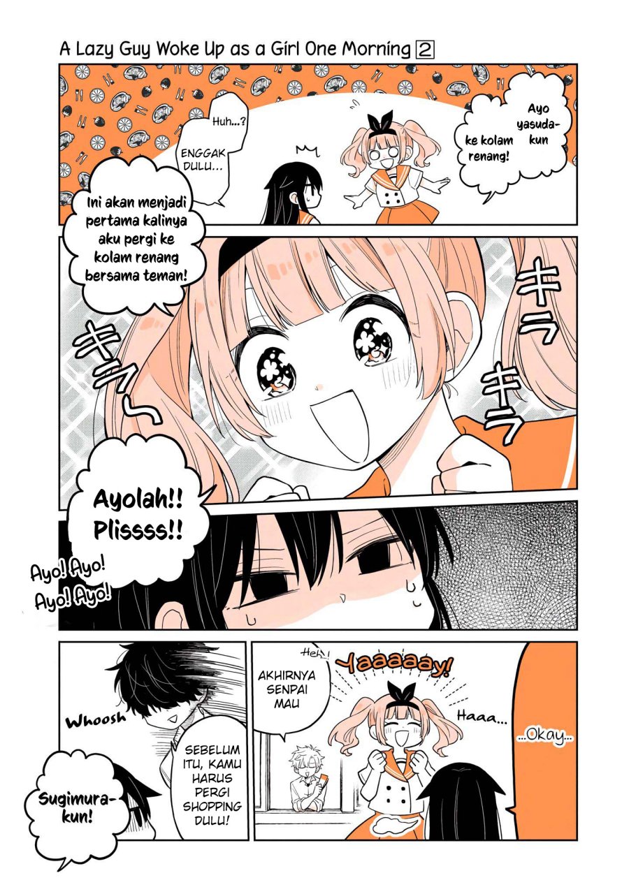 A Lazy Guy Woke Up As A Girl One Morning chapter 14