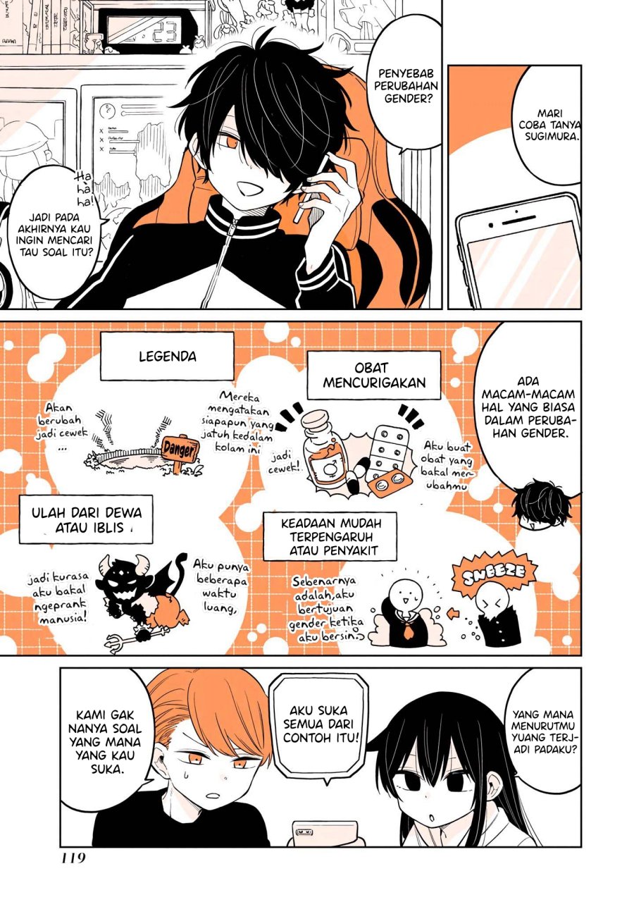 A Lazy Guy Woke Up as a Girl One Morning Chapter 15.1 Bahasa Indonesia
