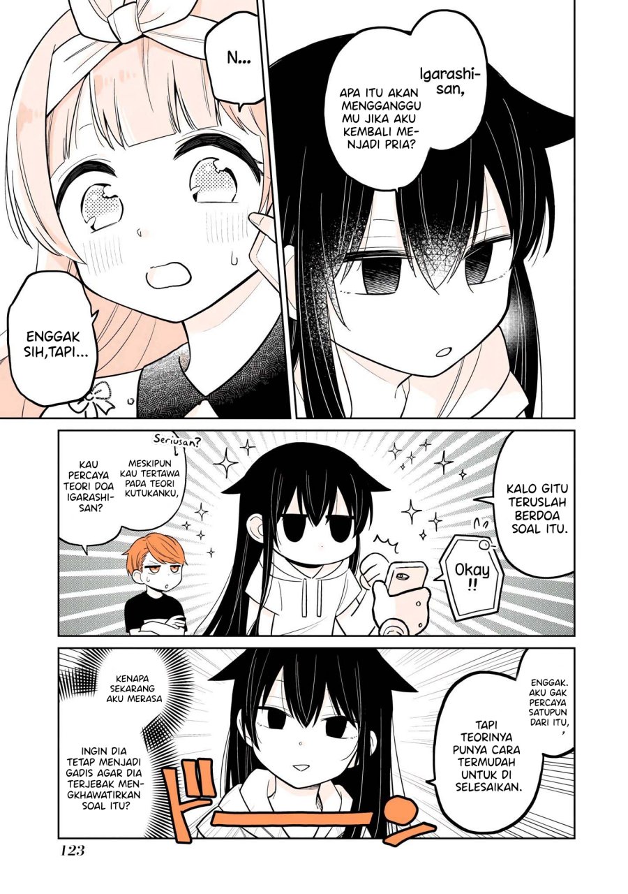 A Lazy Guy Woke Up as a Girl One Morning Chapter 15.1 Bahasa Indonesia