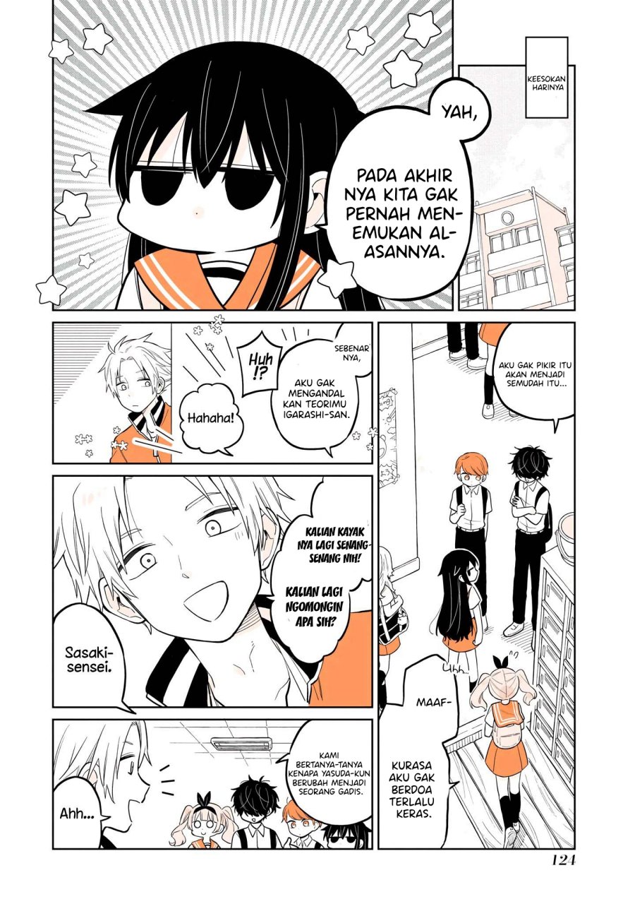 A Lazy Guy Woke Up as a Girl One Morning Chapter 15.1 Bahasa Indonesia