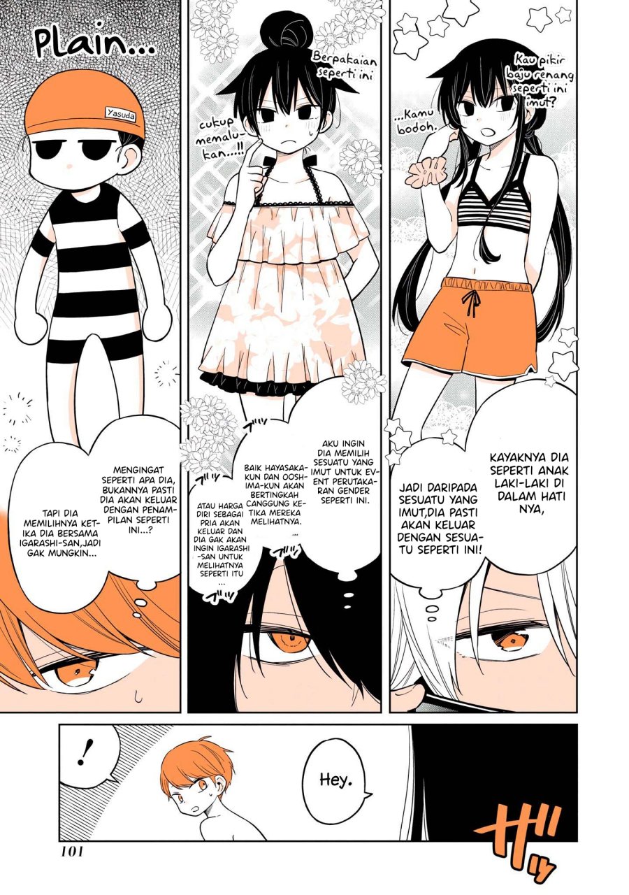 A Lazy Guy Woke Up as a Girl One Morning Chapter 15 Bahasa Indonesia