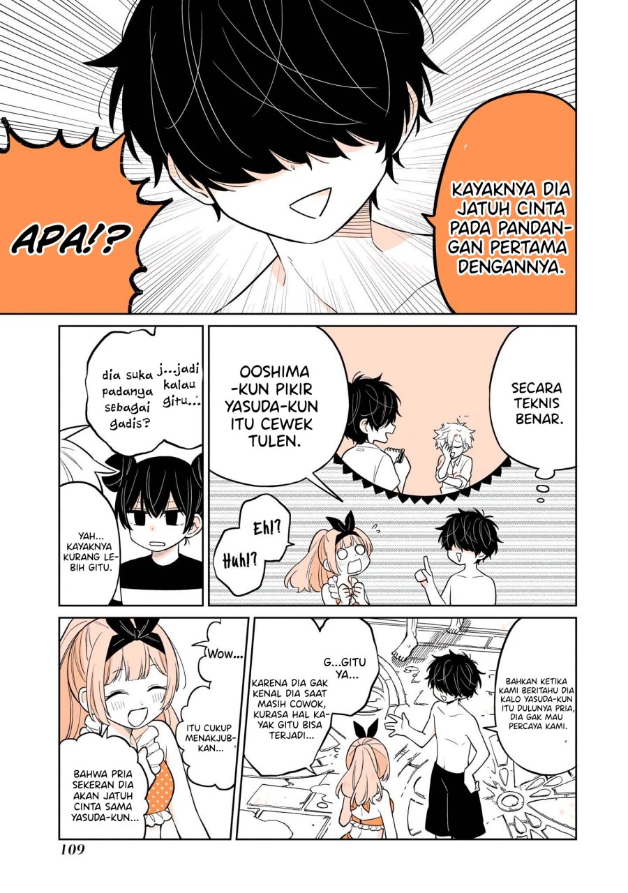 A Lazy Guy Woke Up as a Girl One Morning Chapter 15 Bahasa Indonesia