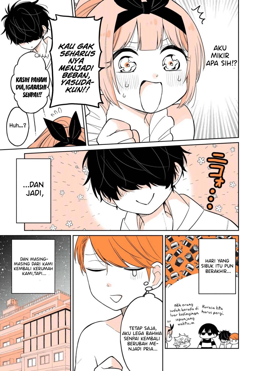A Lazy Guy Woke Up As A Girl One Morning chapter 16