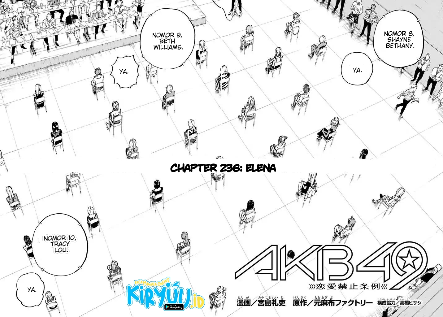 AKB49 Chapter 236 Bahasa Indonesia