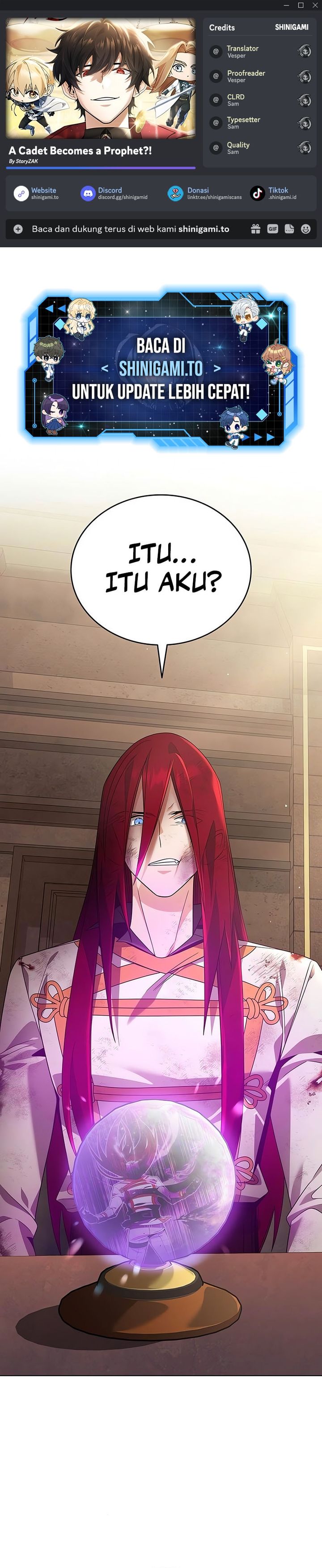 A Cadet Becomes A Prophet?! chapter 13