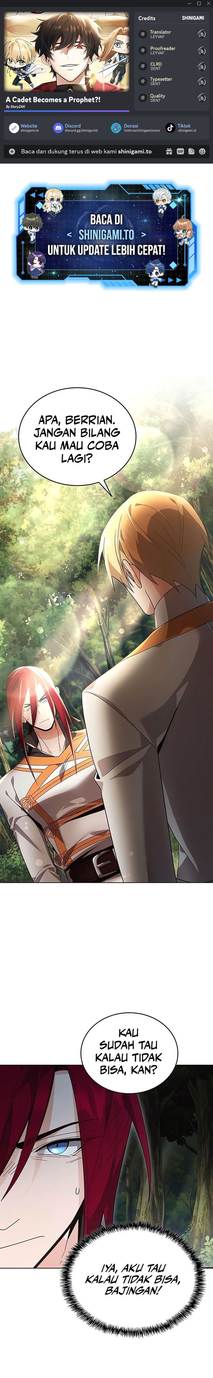 A Cadet Becomes A Prophet?! chapter 15