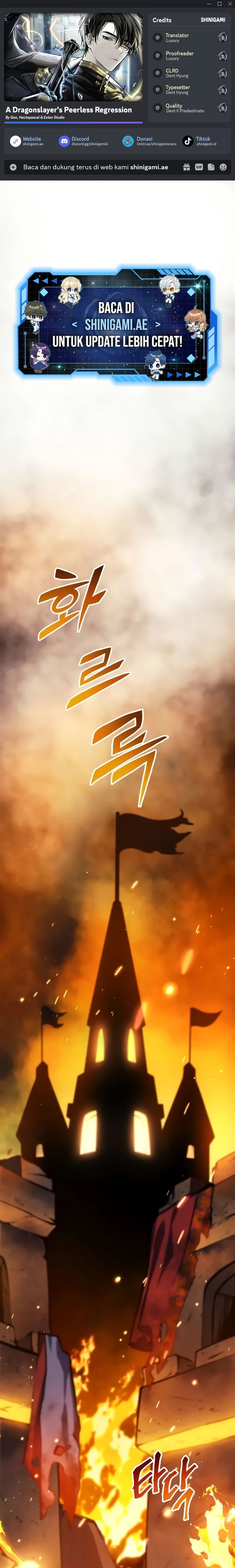 A Dragonslayer’s Peerless Regression Chapter 06 Bahasa Indonesia
