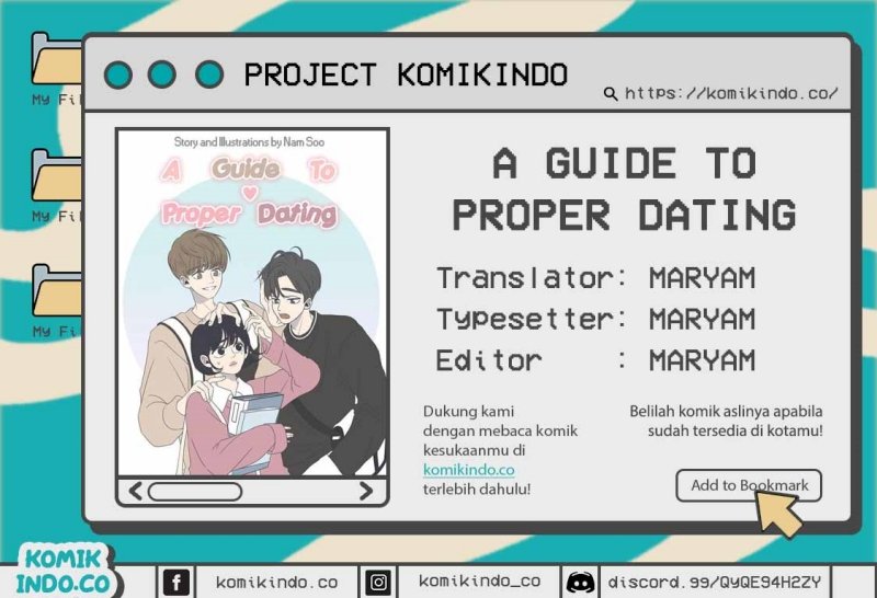 A Guide to Proper Dating Chapter 37 Bahasa Indonesia