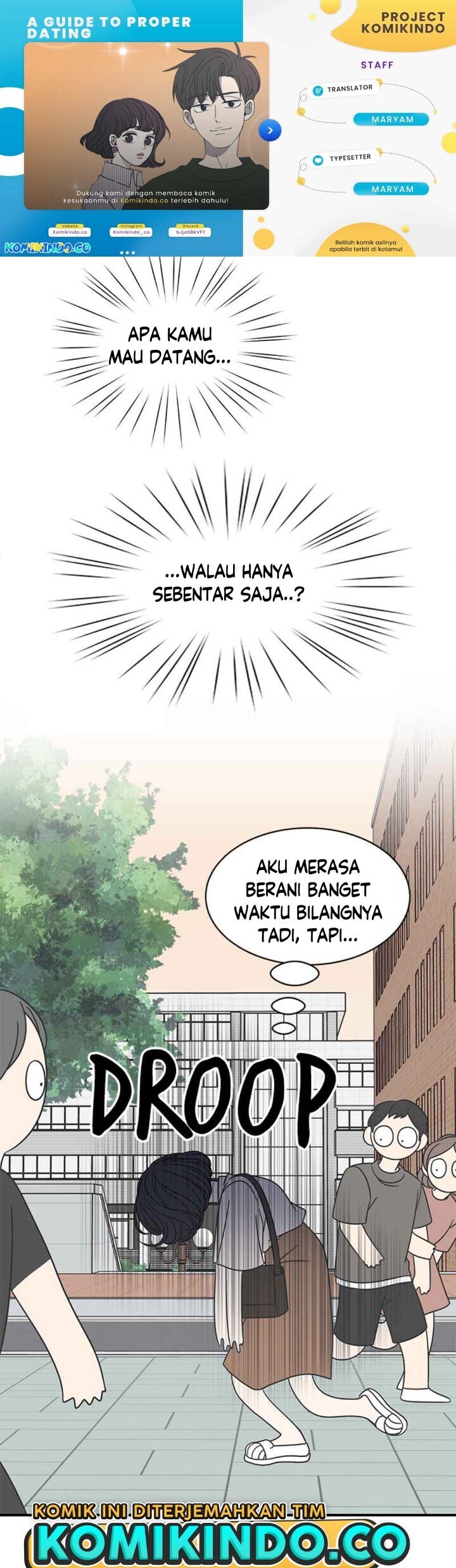 A Guide to Proper Dating Chapter 69 Bahasa Indonesia