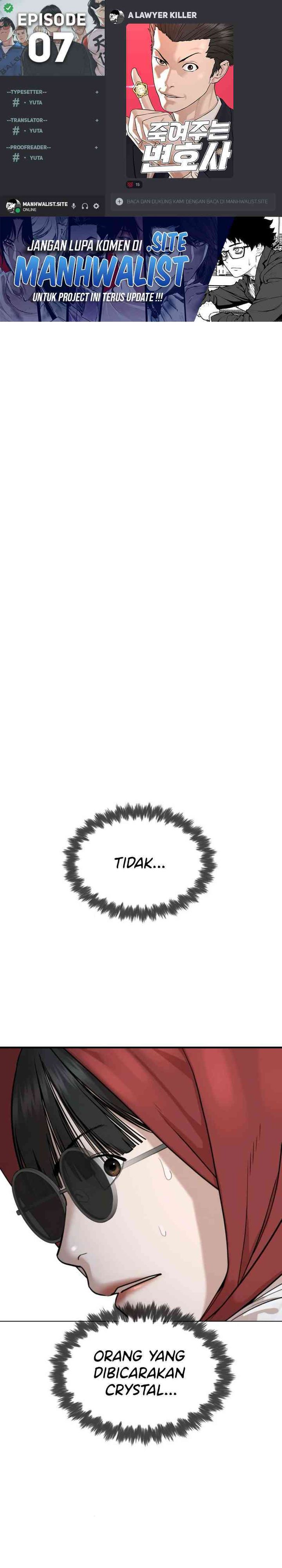 A Lawyer Killler (Killer Lawyer) Chapter 07 Bahasa Indonesia