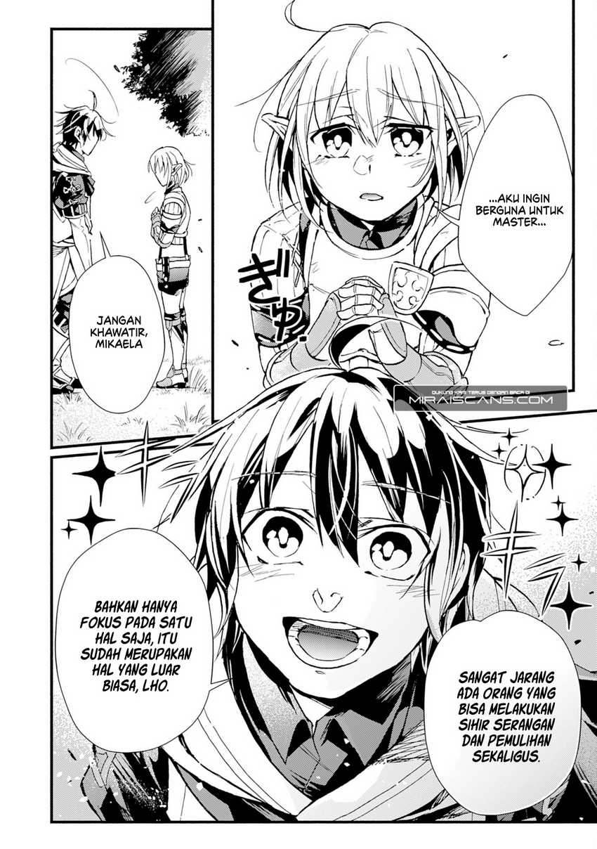 A Lone Necromancer Who Leads an Army of Immortals, Changed His Job to Become an SSS Rank Adventurer Chapter 07 Bahasa Indonesia