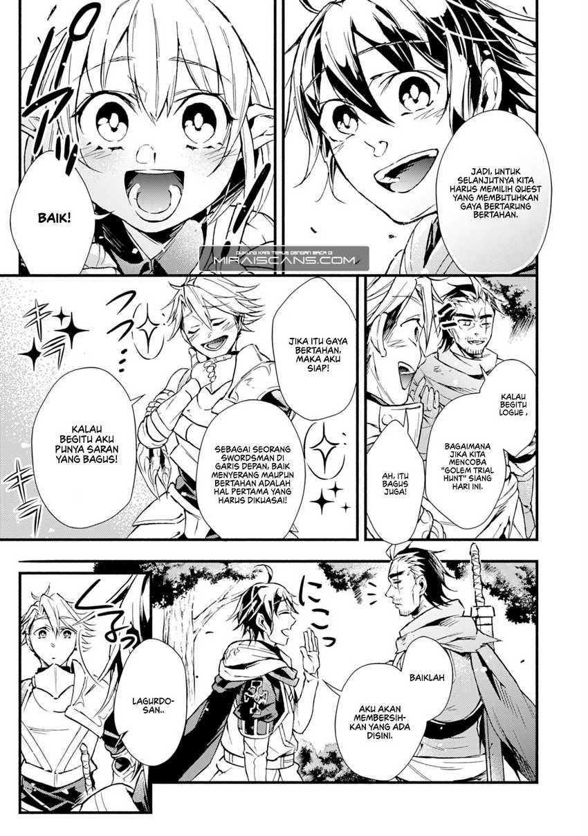 A Lone Necromancer Who Leads an Army of Immortals, Changed His Job to Become an SSS Rank Adventurer Chapter 07 Bahasa Indonesia