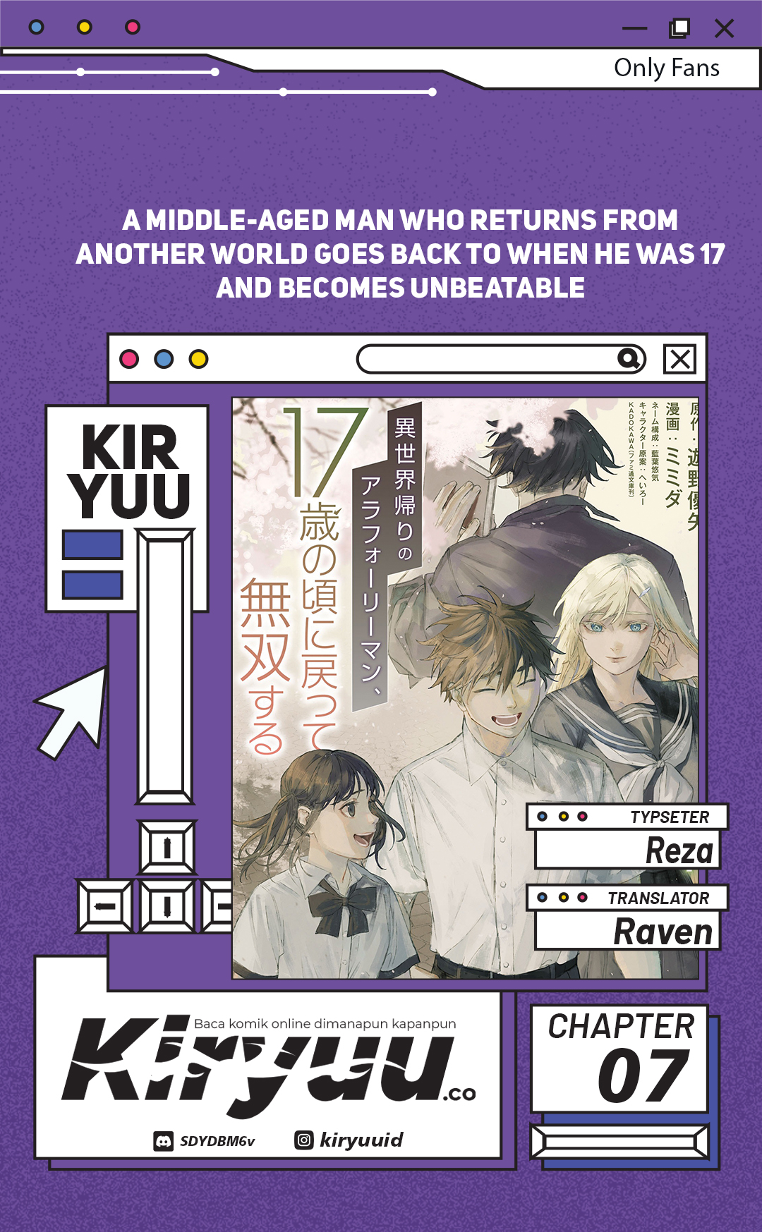 A Middle-Aged Man Who Returns From Another World Chapter 07 Bahasa Indonesia