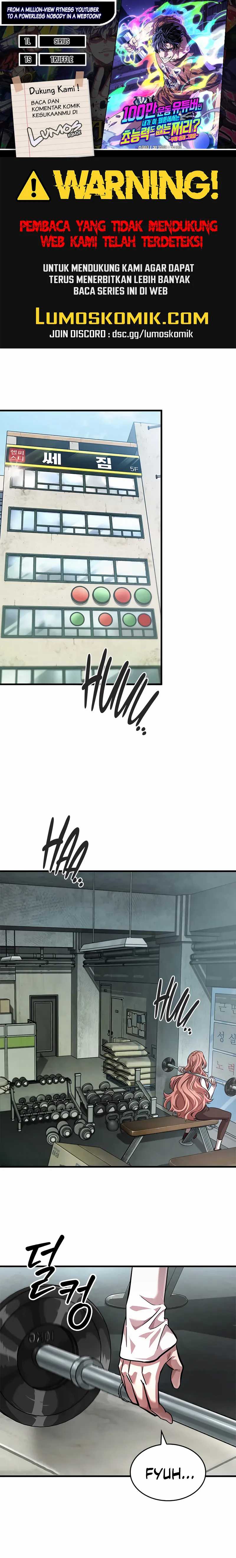 A Million-Sub Gym Influencer Becomes a Webtoon Loser? chapter 5
