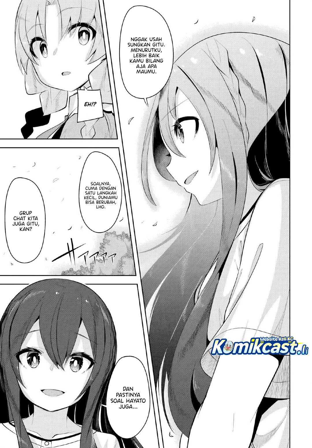A Neat and Pretty Girl at My New School Is a Childhood Friend Who I Used To Play With Thinking She Was a Boy Chapter 32 Bahasa Indonesia
