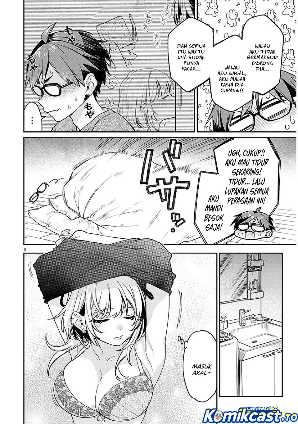 A Quirky Girl Is Inviting Me to Bed Chapter 08 Bahasa Indonesia