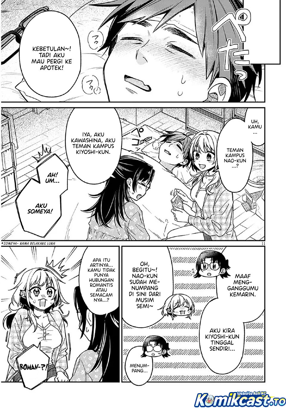 A Quirky Girl Is Inviting Me to Bed Chapter 08 Bahasa Indonesia