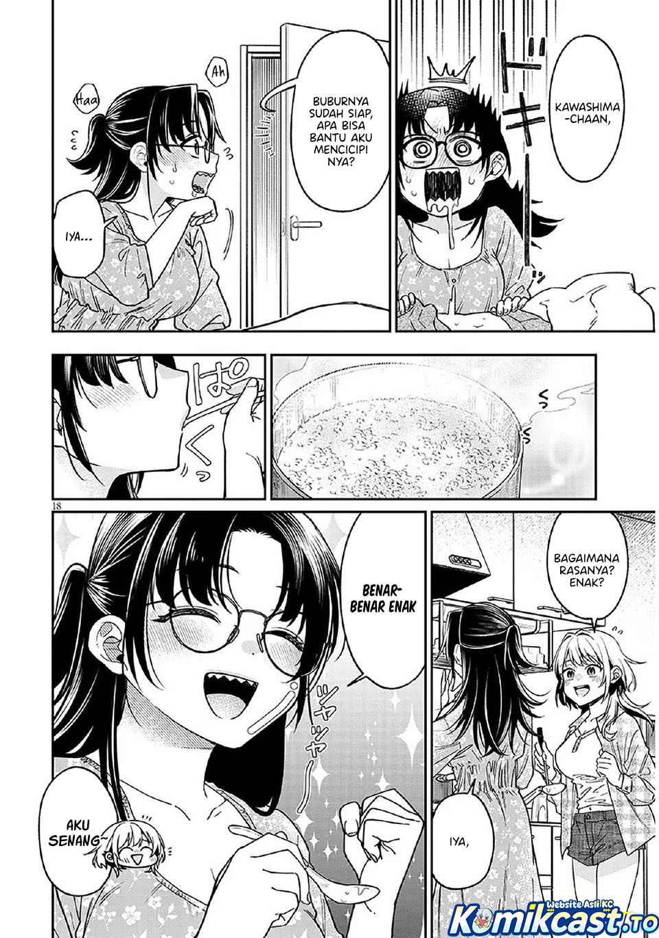 A Quirky Girl Is Inviting Me to Bed Chapter 08 Bahasa Indonesia