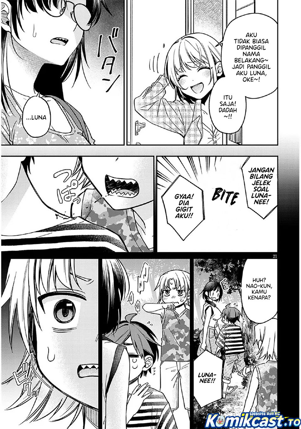 A Quirky Girl Is Inviting Me to Bed Chapter 08 Bahasa Indonesia