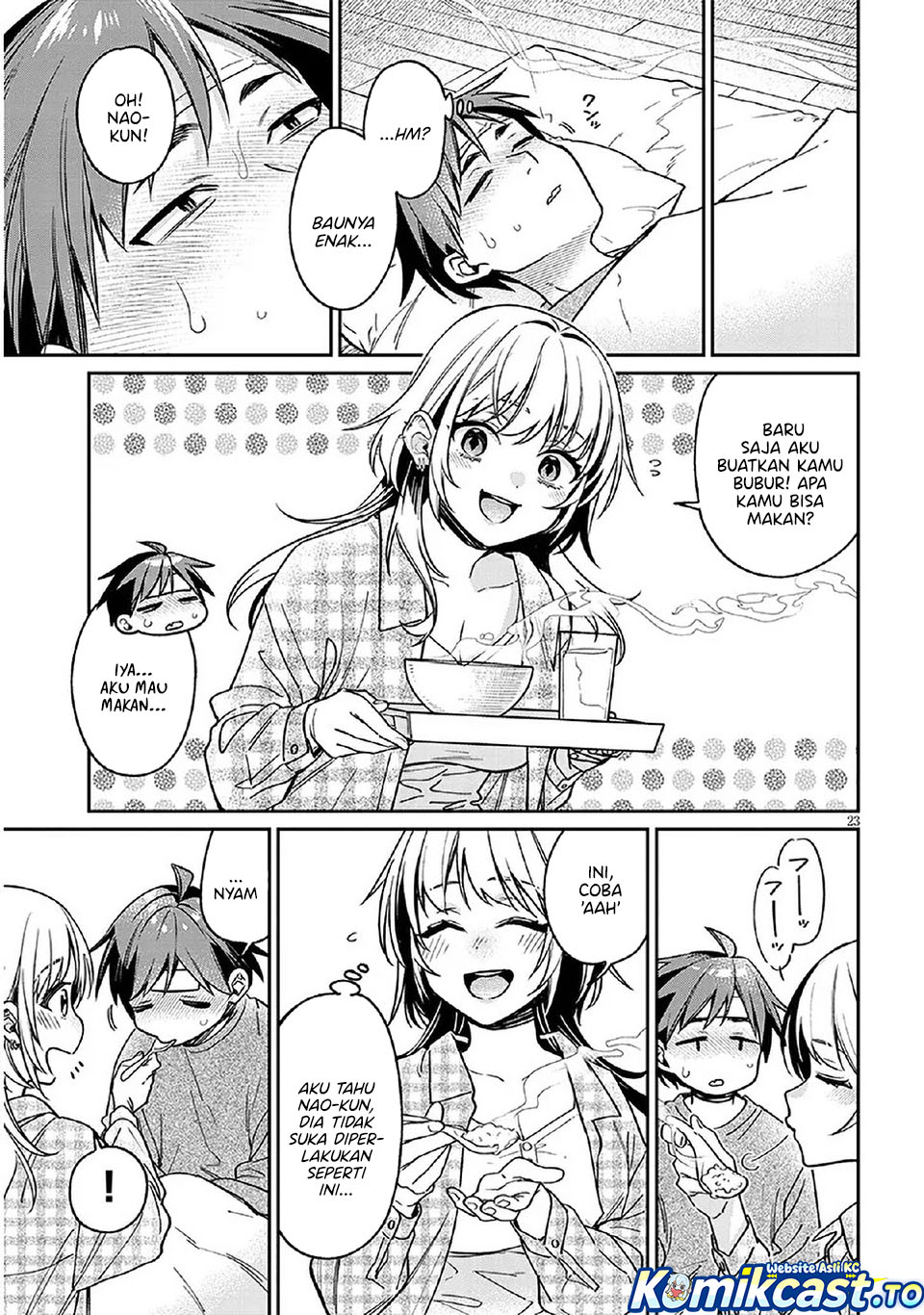 A Quirky Girl Is Inviting Me to Bed Chapter 08 Bahasa Indonesia