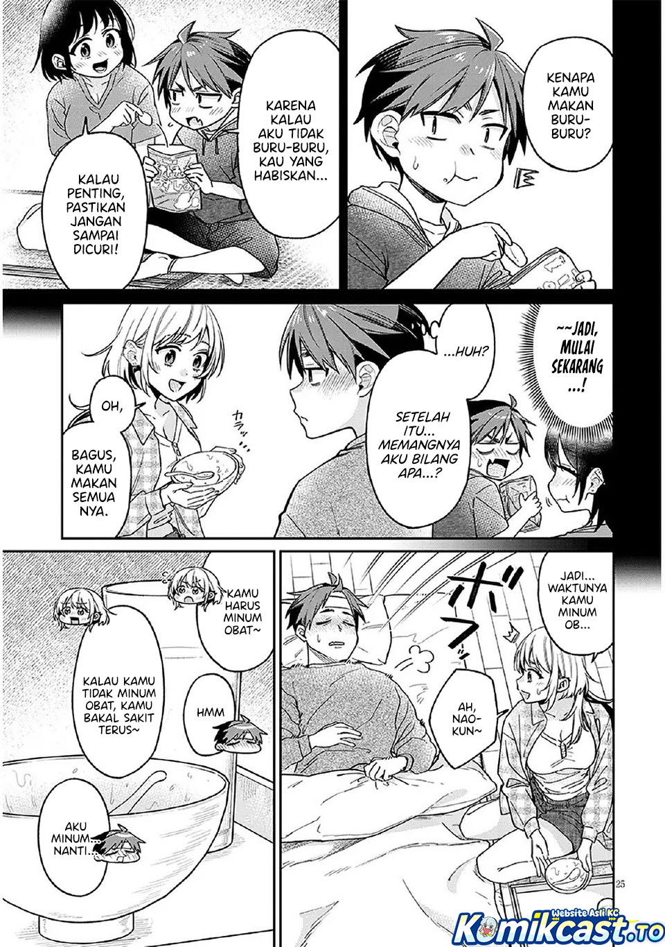 A Quirky Girl Is Inviting Me to Bed Chapter 08 Bahasa Indonesia