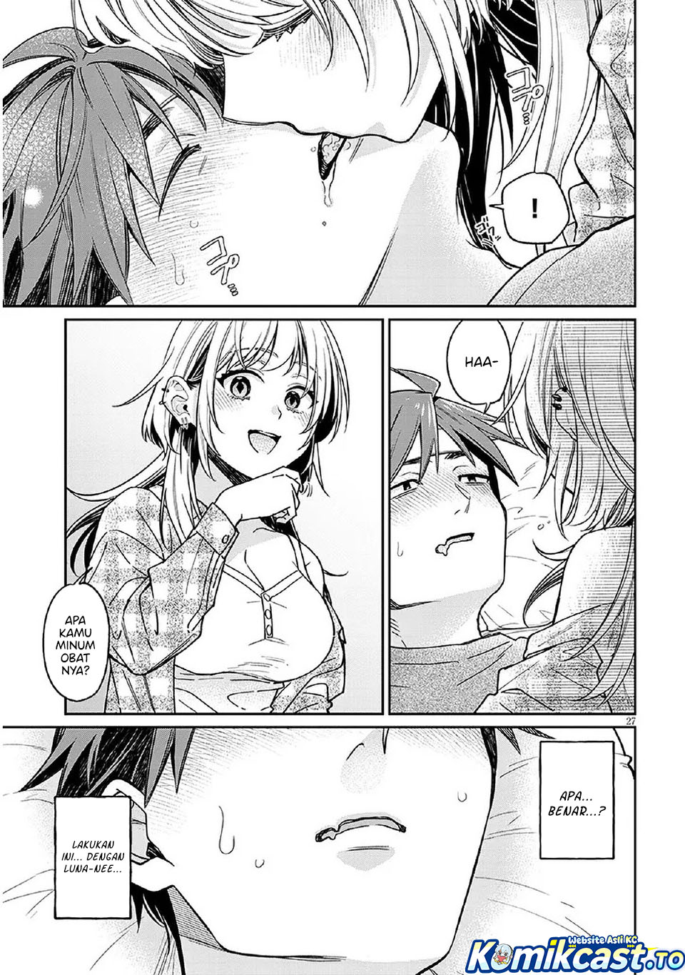 A Quirky Girl Is Inviting Me to Bed Chapter 08 Bahasa Indonesia