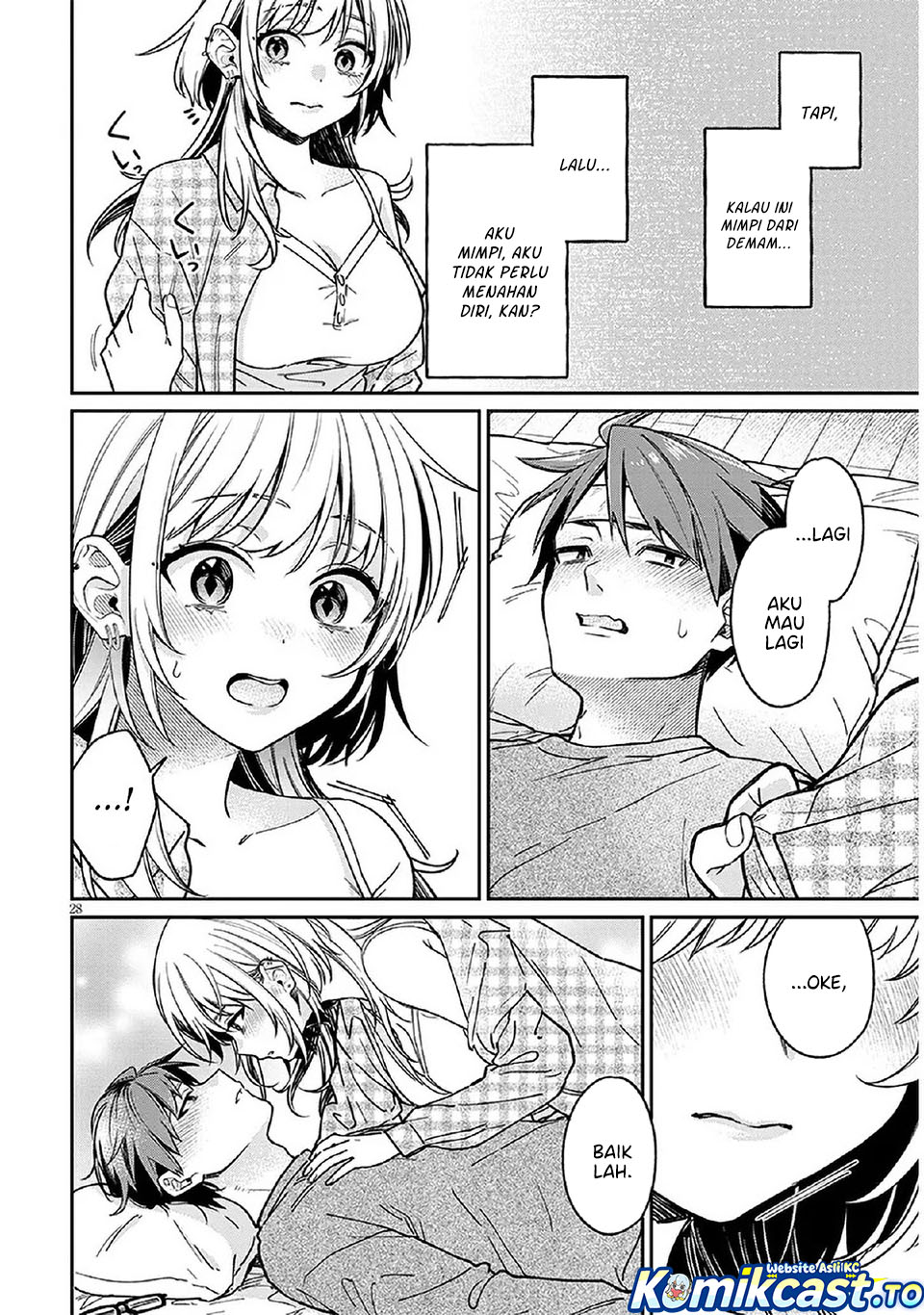 A Quirky Girl Is Inviting Me to Bed Chapter 08 Bahasa Indonesia