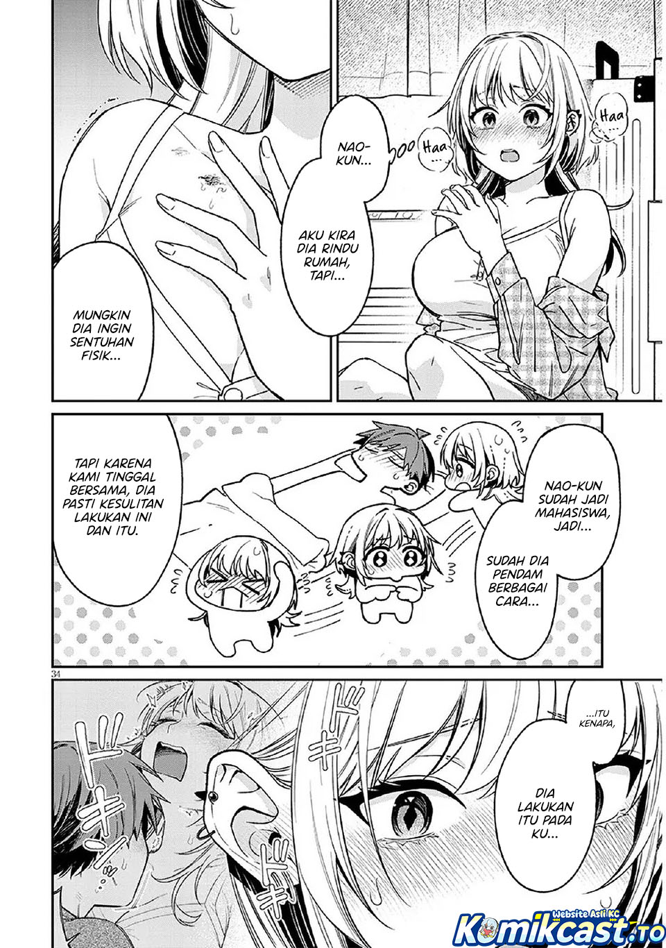 A Quirky Girl Is Inviting Me to Bed Chapter 08 Bahasa Indonesia