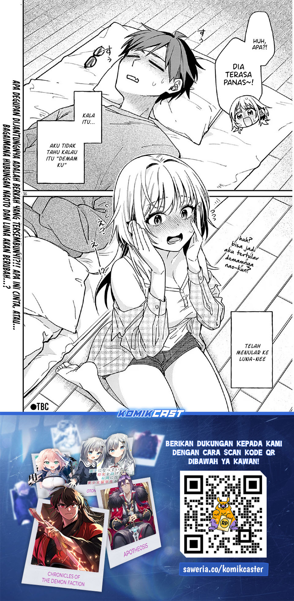 A Quirky Girl Is Inviting Me to Bed Chapter 08 Bahasa Indonesia