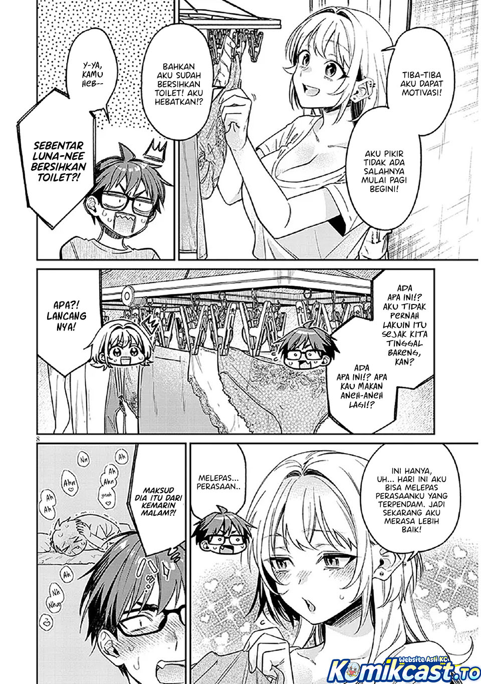 A Quirky Girl Is Inviting Me to Bed Chapter 15 Bahasa Indonesia