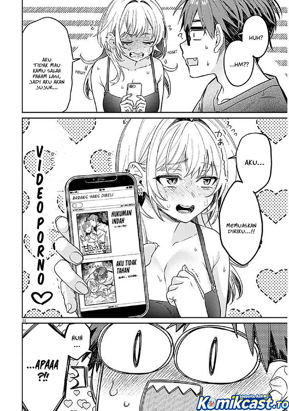 A Quirky Girl Is Inviting Me to Bed Chapter 15 Bahasa Indonesia